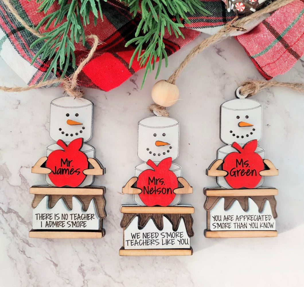 S’mores Teacher Ornament