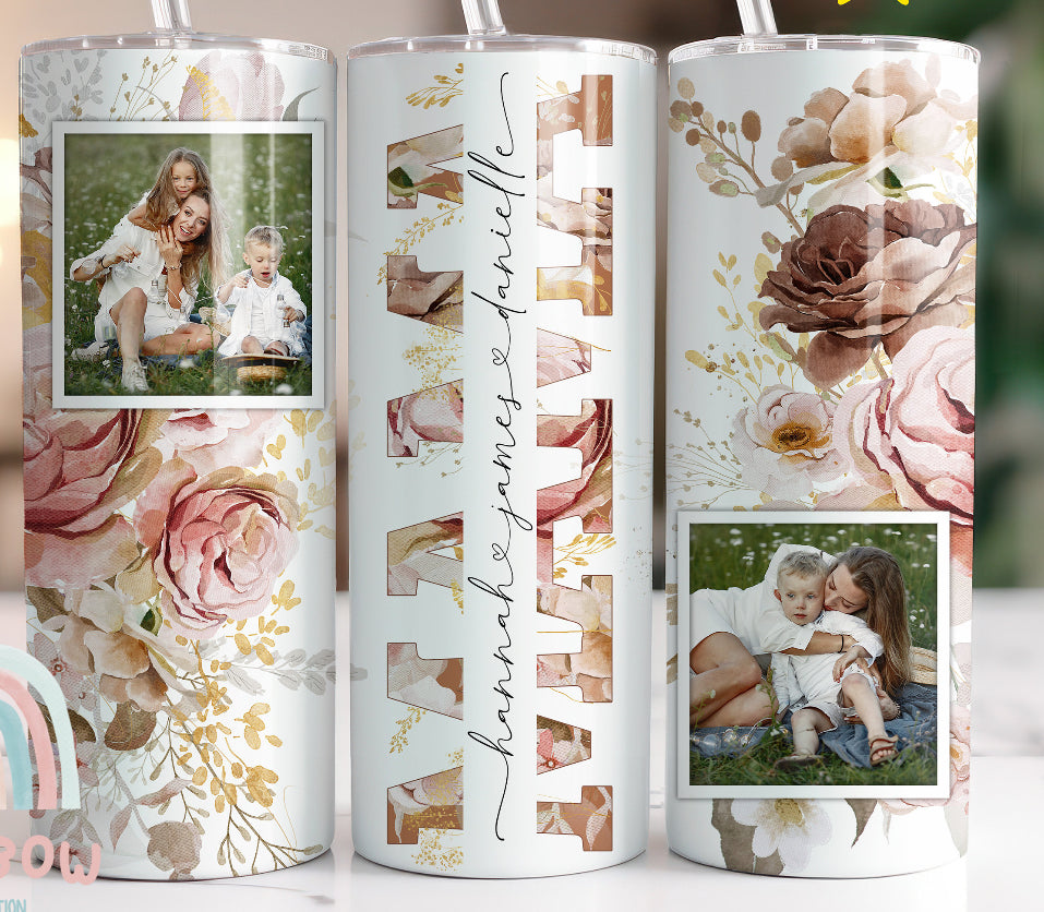 MAMA Personalized Mothers Day Tumbler