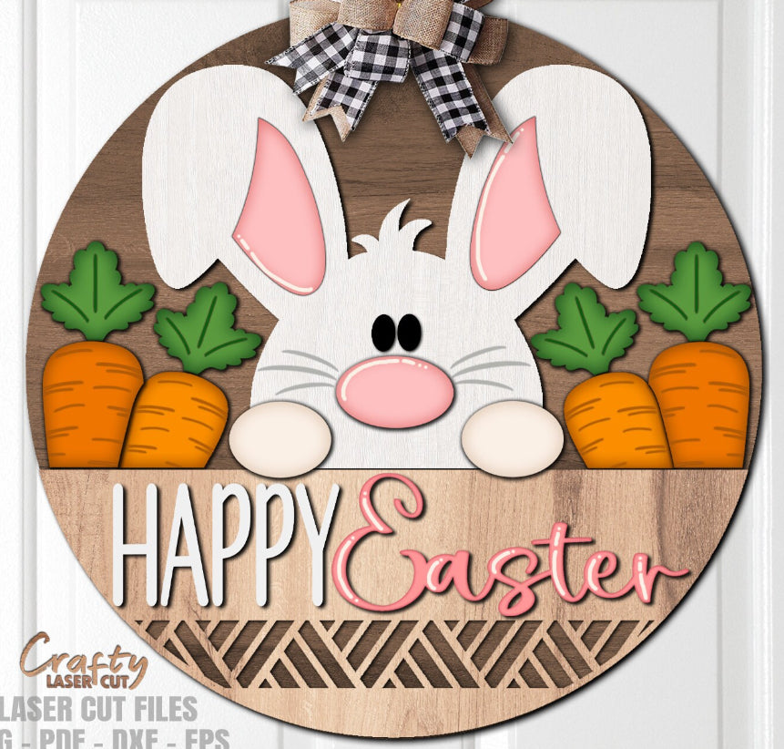 Happy Easter Door Hanger