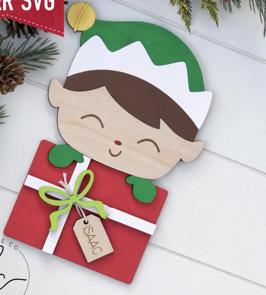 Boy/Girl Elf Ornament