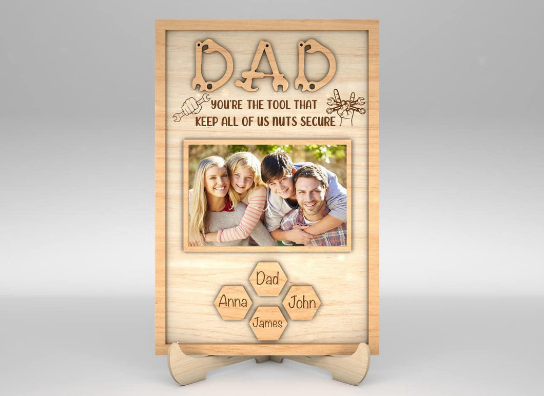 Dad- Tool Photo Frame