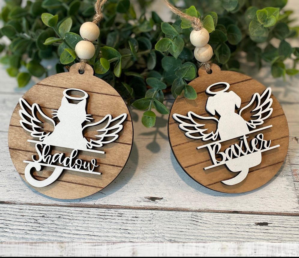 Personalized Pet Memorial Ornament