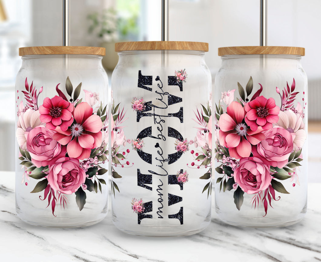 Mothers Day Glass Jar with Lid