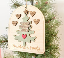 Load image into Gallery viewer, Around the Tree Family Ornament
