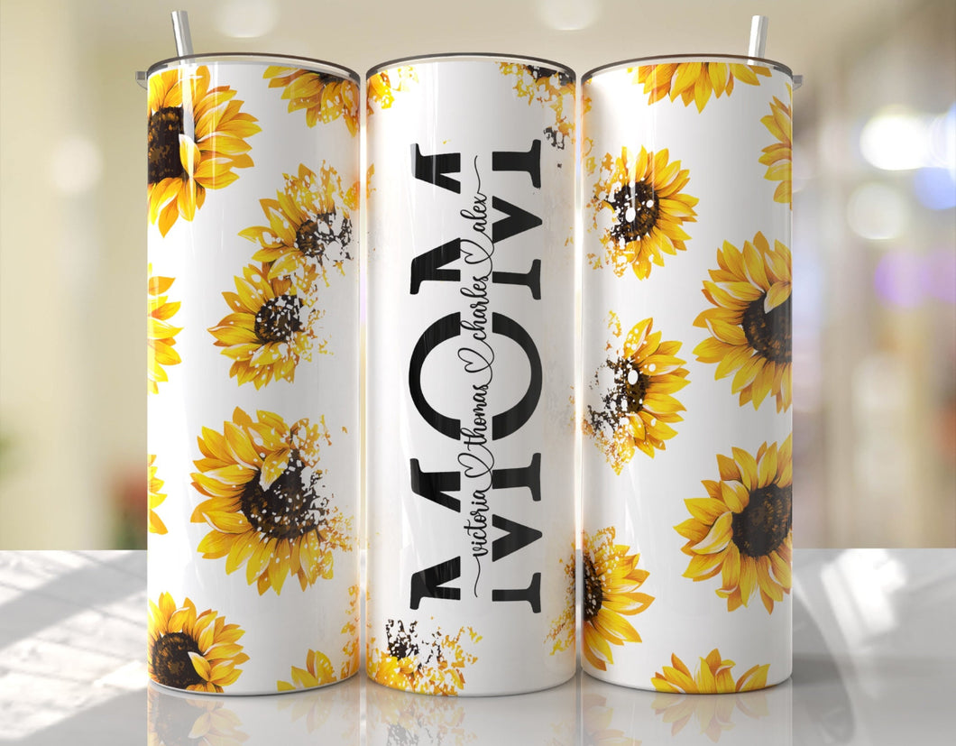 Sunflower Mothers Day Tumbler