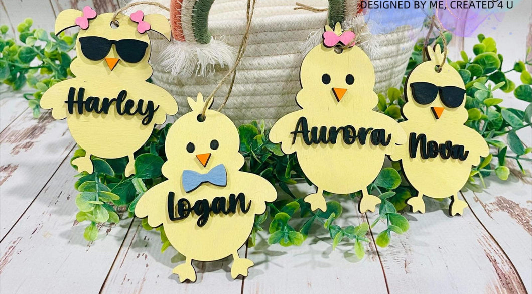 Little Chicks Easter Tag