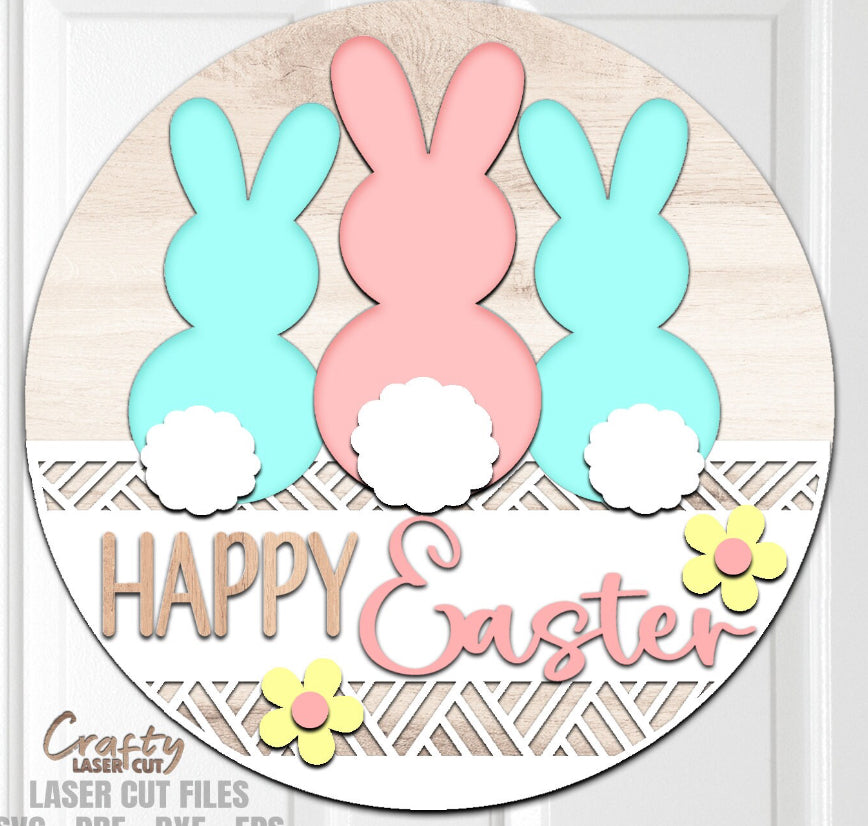 Happy Easter Door Hanger