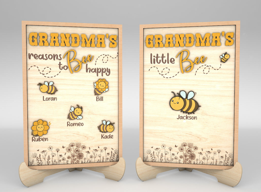 Grandmas reason to bee happy