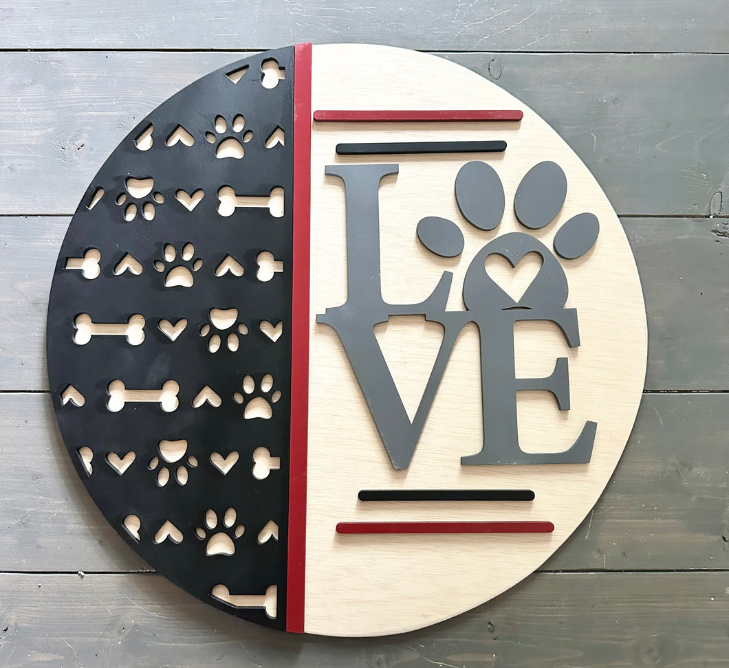 Dog Lover Door Hanger