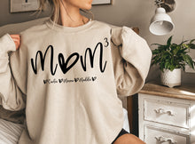 Load image into Gallery viewer, Mom (heart) Mothers Day Sweatshirt
