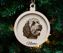 Load image into Gallery viewer, Engraved Dog Ornaments- Personalized
