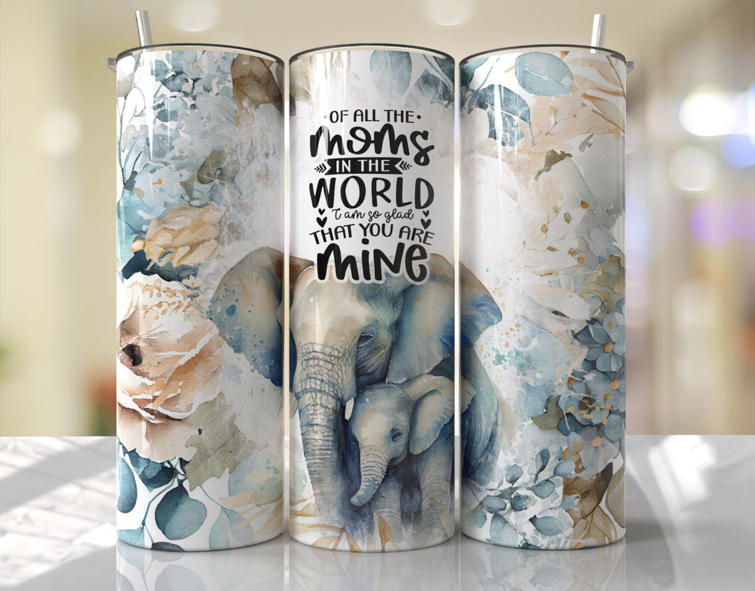 Elephant Mothers Day Tumbler