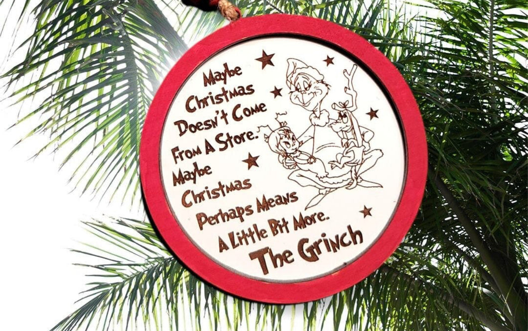 Grinch Ornament