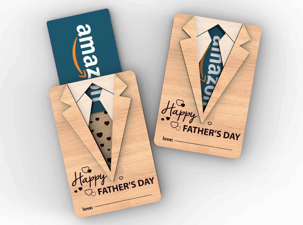 Fathers Day Gift Card Holder