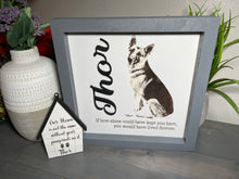 Load image into Gallery viewer, Pet Memorial Engraved Photo
