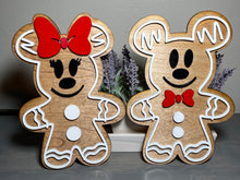 Load image into Gallery viewer, Mickey and Minnie Gingerbread Set
