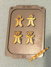 Load image into Gallery viewer, Cookie Sheet Family Ornament
