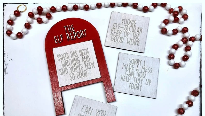 The Elf Report- Elf on the Shelf Accessory