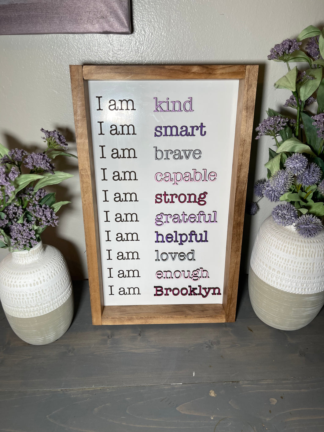 Affirmation Signs for Children/Classroom