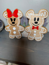 Load image into Gallery viewer, Mickey and Minnie Gingerbread Set
