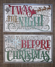 Load image into Gallery viewer, ‘‘Twas the night before Christmas Sign
