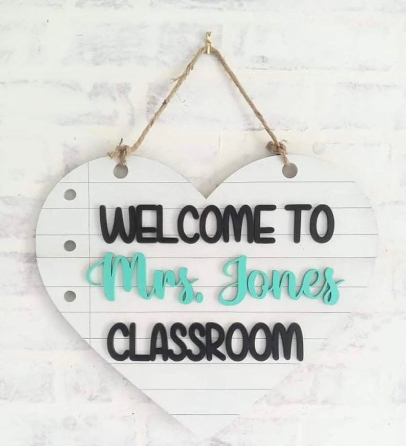 Welcome Heart- Classroom