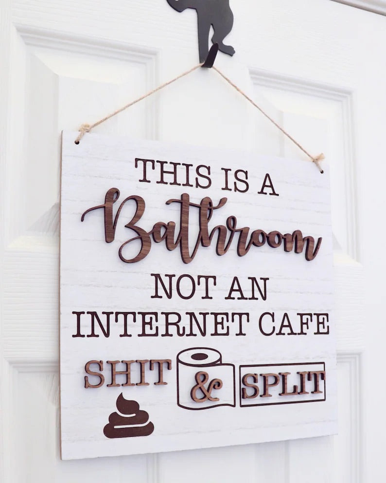 Bathroom Sign