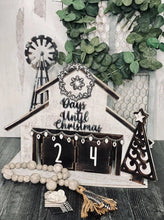 Load image into Gallery viewer, Farmhouse Style Christmas Countdown
