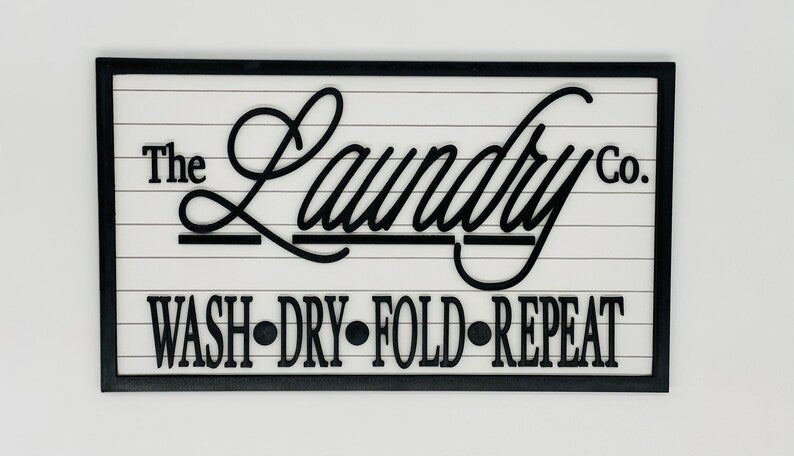 The Laundry Co Sign