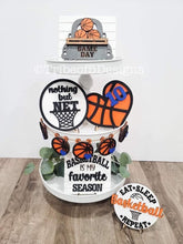 Load image into Gallery viewer, Basketball Tiered Tray Set
