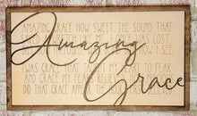 Load image into Gallery viewer, Amazing Grace Sign
