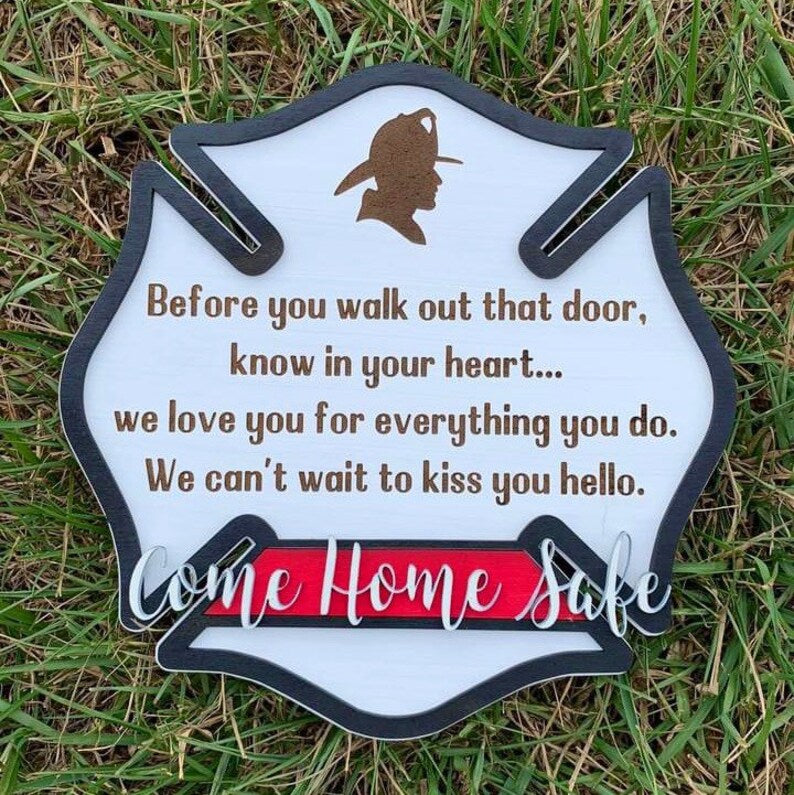 Firefighter Come Home Safe Badge #2