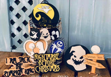 Load image into Gallery viewer, Nightmare Before Christmas tiered tray set
