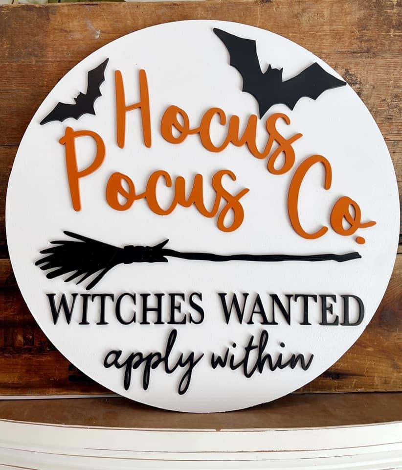 Hocus Pocus Door Hanger