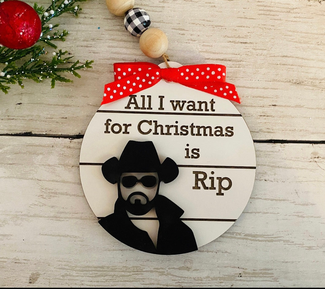 Yellowstone- Rip Ornament