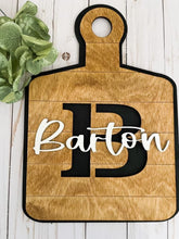 Load image into Gallery viewer, Cutting Board Decor Personalized
